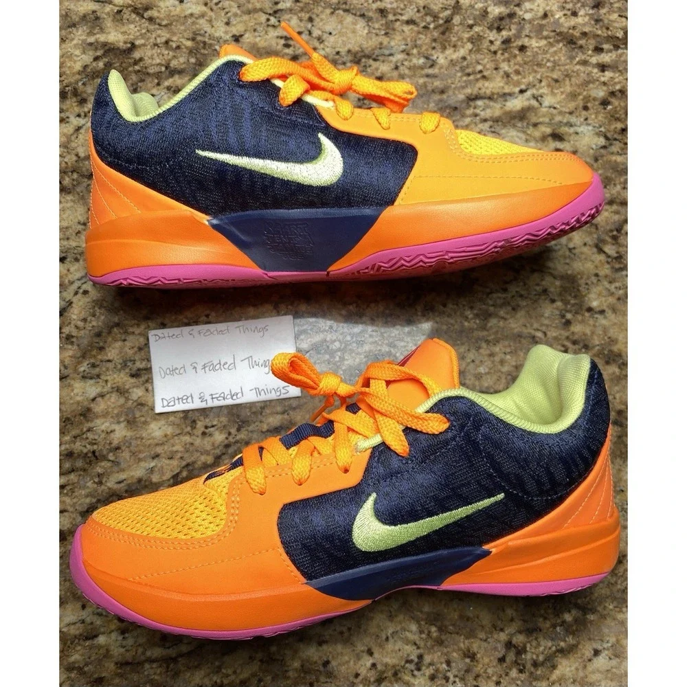 Nike Ja 2 SE GS Rhythm of Ja Obsidian Lemon Kids Size 6.5 HM5061-400 *Brand New*